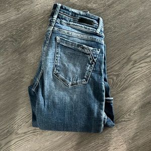 BUCKLE BLACK FLARE 26*36 women’s jeans